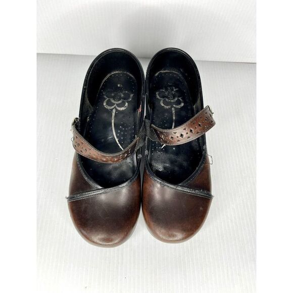 Sanita Danish Clogs size 40 Read description Leather Floral Cute - Picture 2 of 6